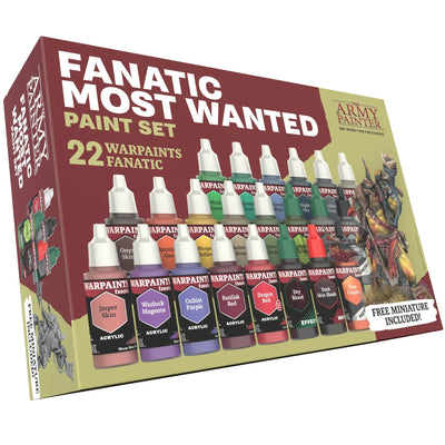 Hobby Supplies, Army Painter: Warpaints Fanatic Most Wanted Paint Set