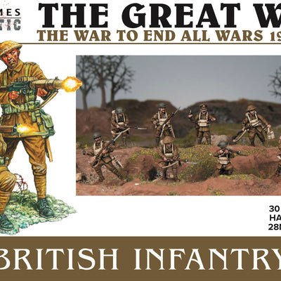 Miniatures, The Great War: British Infantry 1914-1918