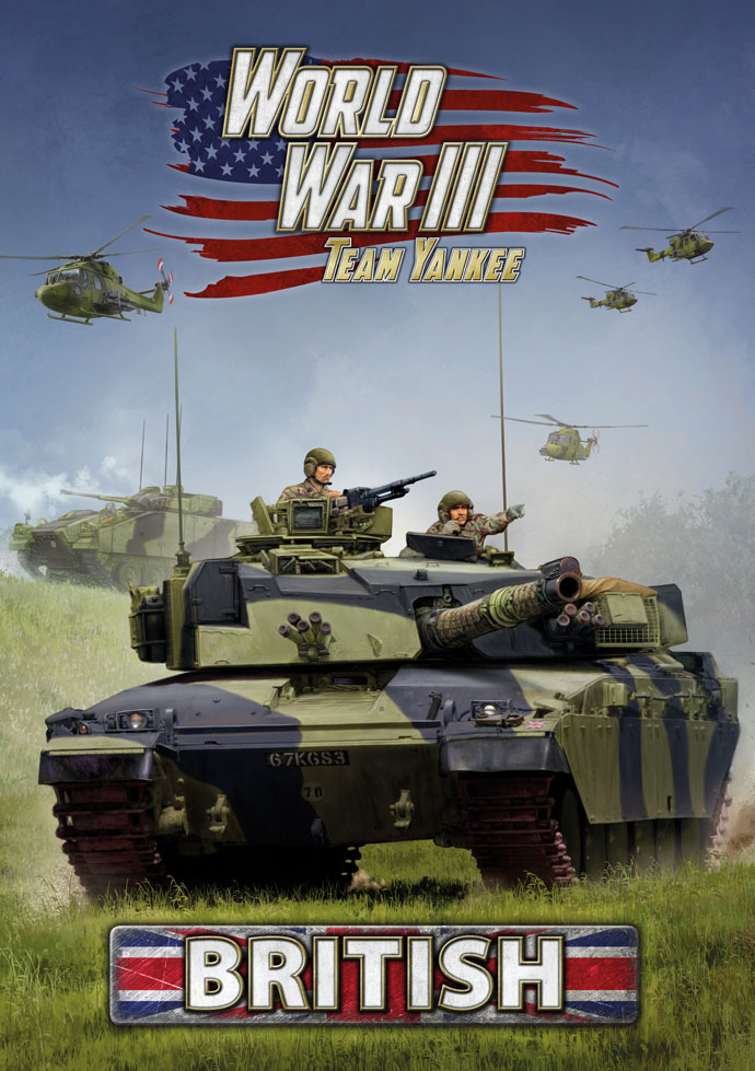 Flames of War: World War III Team Yankee – British Spotlight Book