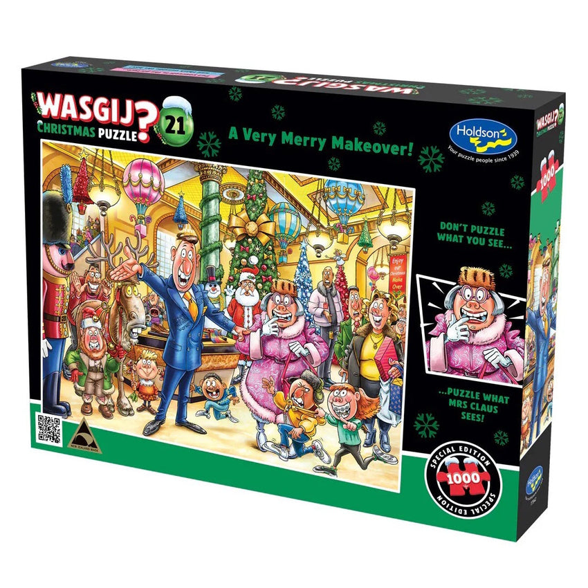 Wasgij Christmas 21: A Very Merry Makover! 1000pc