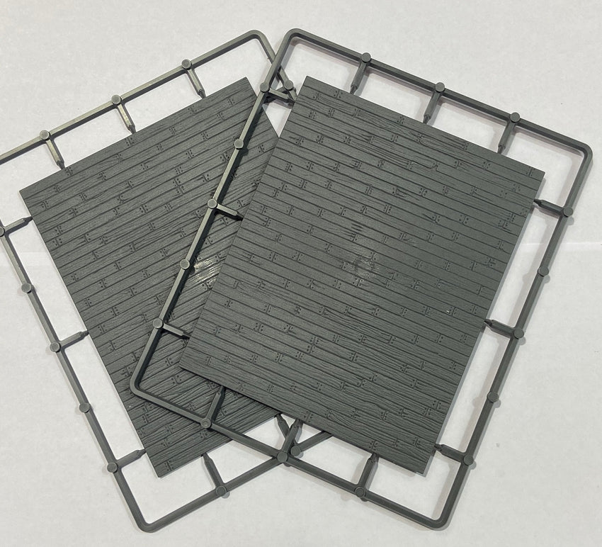 Renedra: Wooden Plank Bases 135mm x 110mm 2 Pack