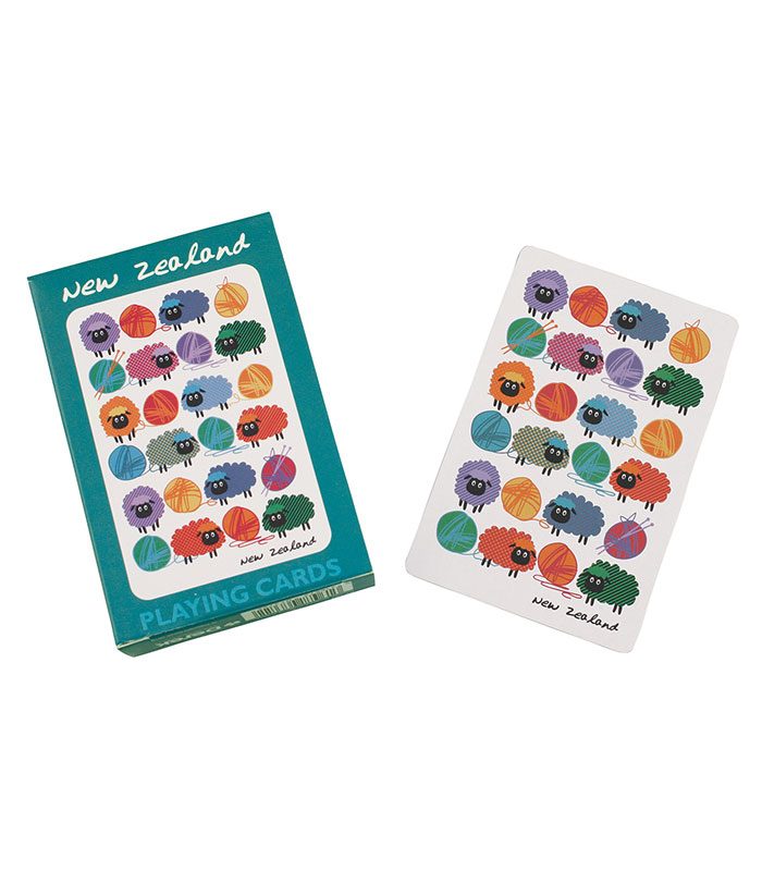 Woolly Brights Playing Cards