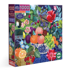 eeBoo: Stone Fruit Still Life 1000pc Puzzle