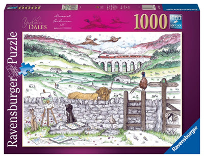 Jigsaw Puzzles, Yorkshire Dales 1000pc Puzzle