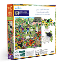 eeBoo: Village Orchard 1000pc Puzzle