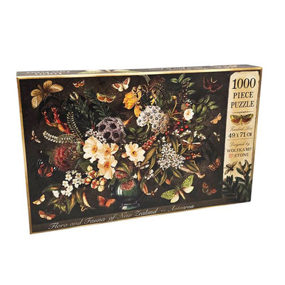 Jigsaw Puzzles, Wolfkamp & Stone: Native Flora & Fauna 1000pc Puzzle