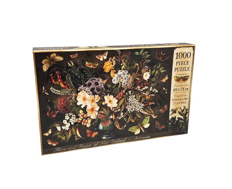 Wolfkamp & Stone: Native Flora & Fauna 1000pc Puzzle