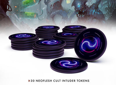 Accessories, Nemesis Retaliation: Acrylic Tokens Stretch Goals – Neoflesh Cult