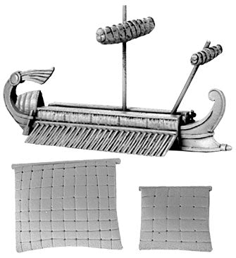 Xyston Miniatures Roman Trireme 1-600 scale