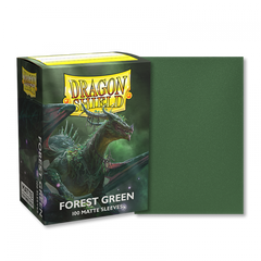 Dragon Shield: Forest Green Matte Sleeves 100 Pack