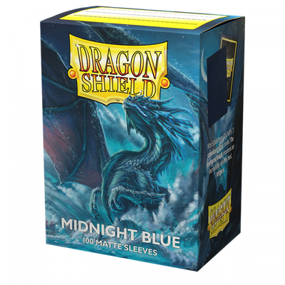 Accessories, Dragon Shield: Midnight Blue – Matte Sleeves 100 pack