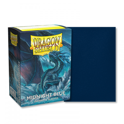 Accessories, Dragon Shield: Midnight Blue – Matte Sleeves 100 pack