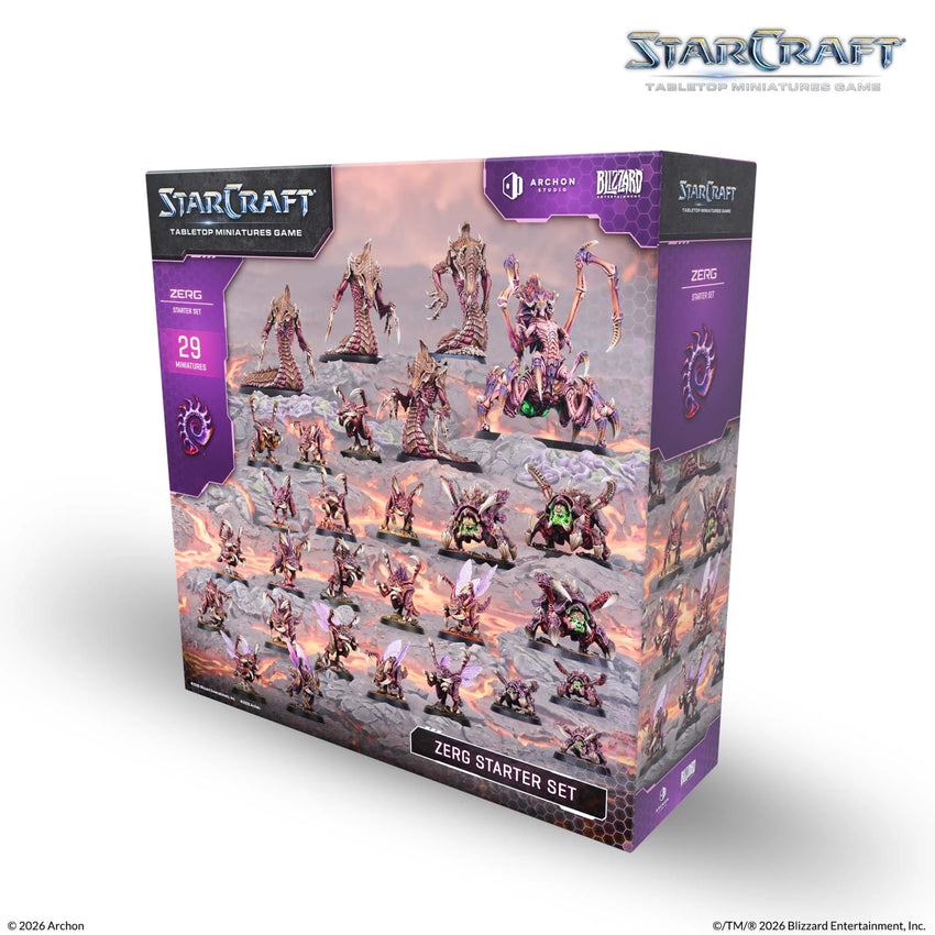 Starcraft Tabletop Miniatures Game: Zerg Starter Set