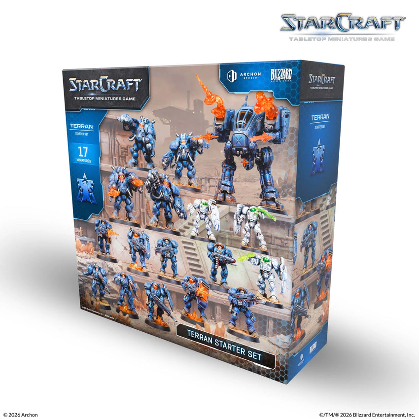 Starcraft Tabletop Miniatures Game: Terran Starter Set