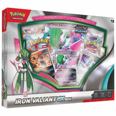 Pokémon TCG: Roaring Moon or Iron Valiant ex Box