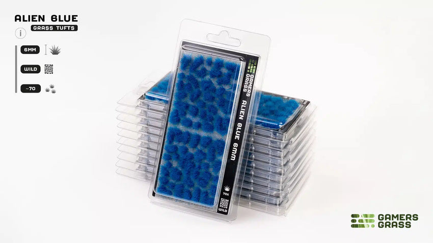 Gamers Grass Alien Blue