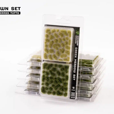 Terrain, Gamers Grass: Green Meadow Set