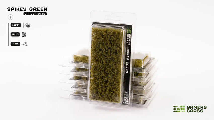Spike Green 12mm Tufts