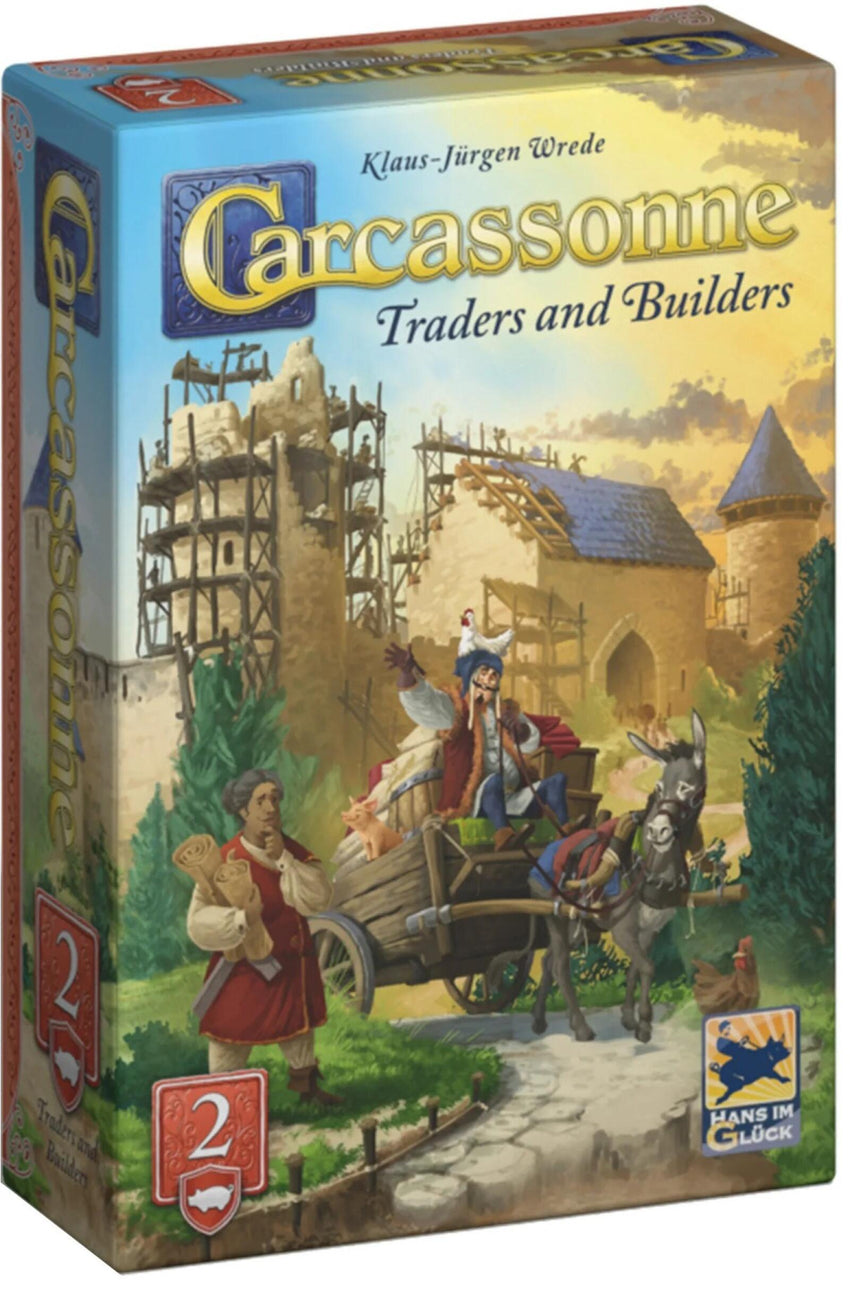 Carcassonne Expansion 2: Traders and Builders – 2025 Redesign