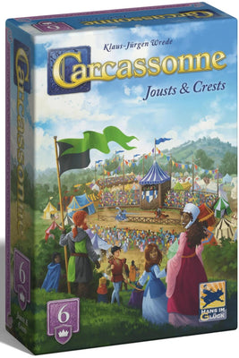 Board Games, Carcassonne Expansion 6: Jousts and Crests – 2025 Redesign