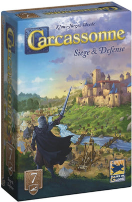 Board Games, Carcassonne Expansion 7: Siege and Defence – 2025 Redesign