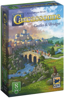 Board Games, Carcassonne Expansion 8: Castles and Bridges – 2025 Redesign