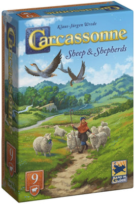 Board Games, Carcassonne Expansion 9: Sheep and Shepherds – 2025 Redesign