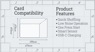 Accessories, LPG Essentials: Automatic Card Shuffler Small