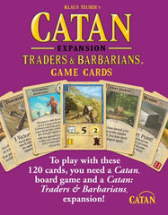 Catan Traders & Barbarians Expansion: Card Deck 5th Edition