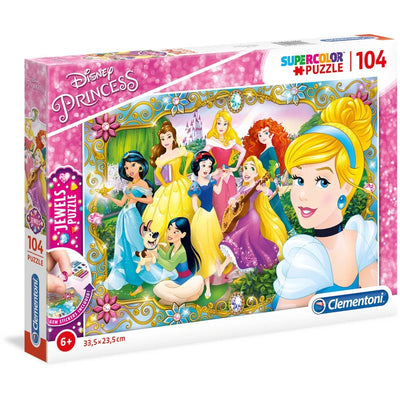 Jigsaw Puzzles, Disney Jewels Puzzle 104PC