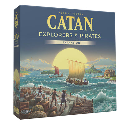 Board Games, CATAN 6th Edition: Explorers & Pirates Expansion