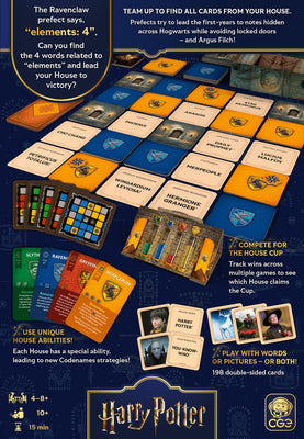 Word Games, Codenames: Back to Hogwarts