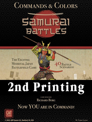 Board Games, Commands & Colors: Samurai Battles 2nd Printing