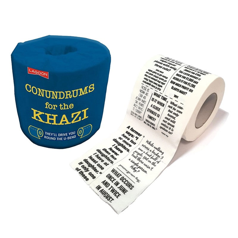 Conundrums for the Khazi Toilet Roll