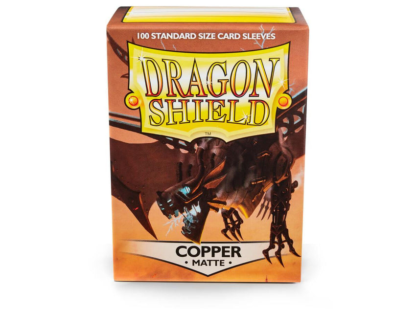 Dragon Shield: Copper Matte Sleeves 100 Pack
