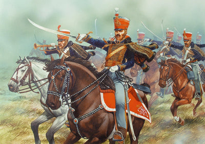 Miniatures, Napoleonic British Hussars