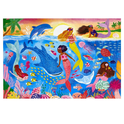 Kid's Jigsaws, Crocodile Creek: Mermaid Dreams 48pc Puzzle