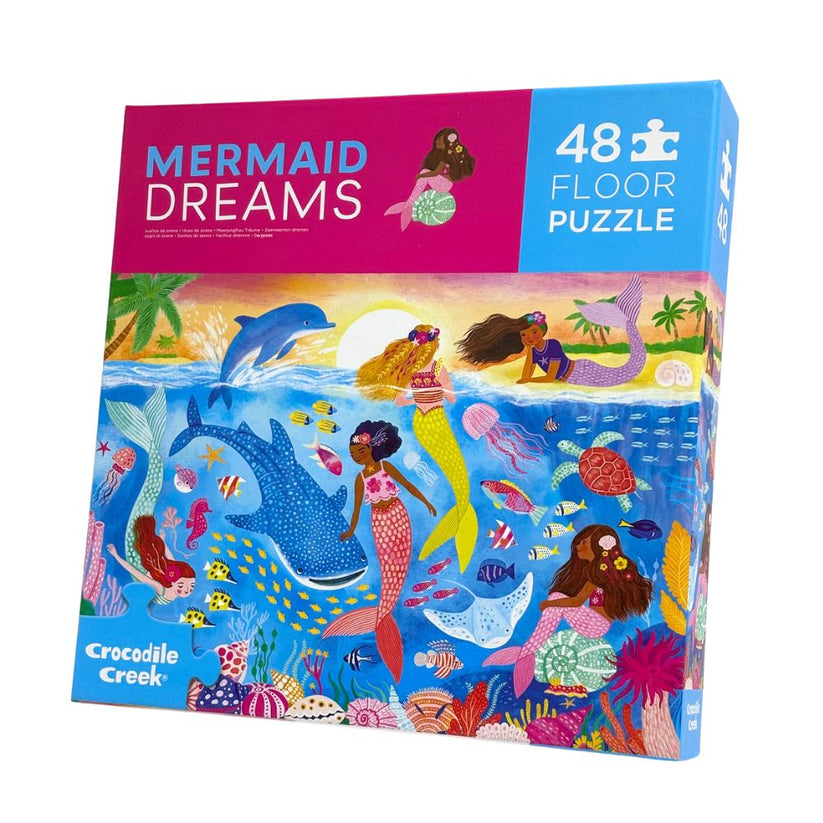 Crocodile Creek: Mermaid Dreams 48pc Puzzle