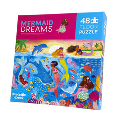 Crocodile Creek: Mermaid Dreams 48pc Puzzle