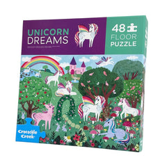 Crocodile Creek: Unicorn Dreams 48pc Puzzle