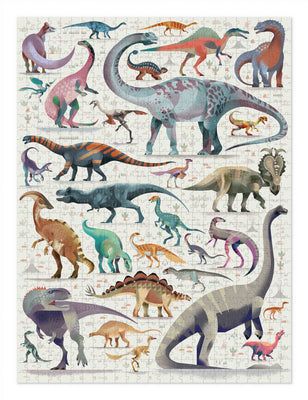 Jigsaw Puzzles, Crocodile Creek: World of Dinosaurs 750pc