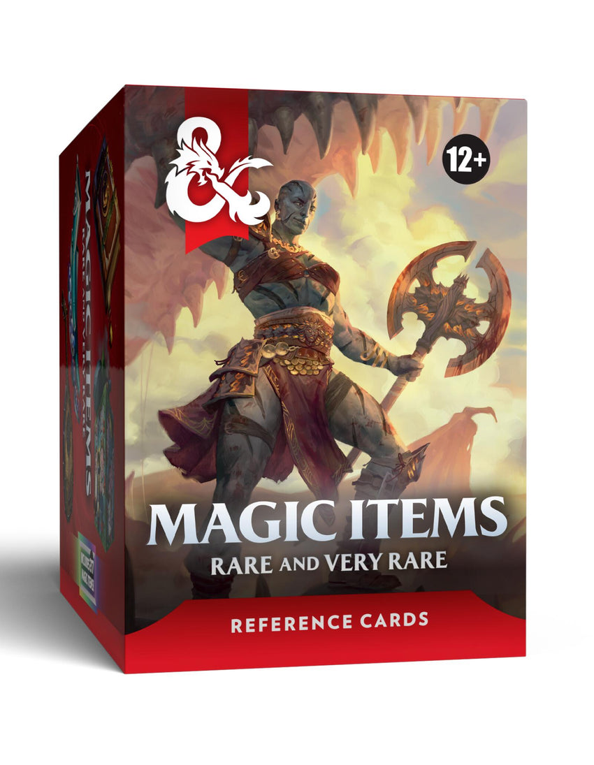 Dungeons & Dragons Reference Cards: Magic Items – Rare and Very Rare