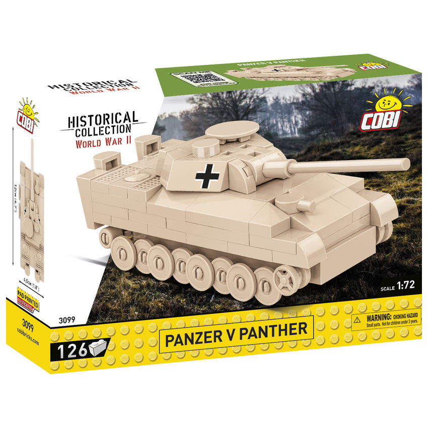 COBI Panzer V Panther Tank 126pc
