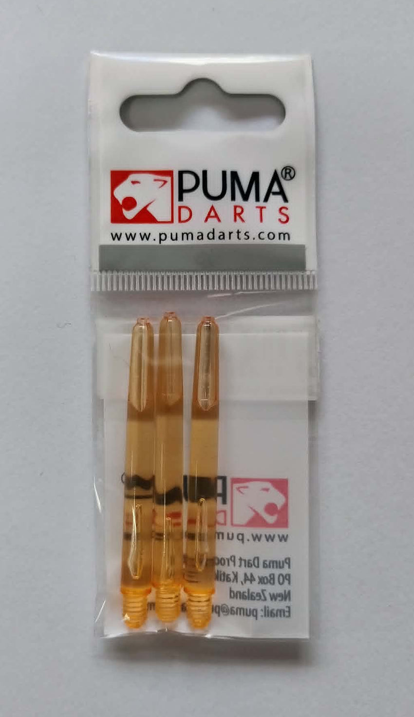 Puma Darts: Bubble Shaft Medium Orange 3 Pack