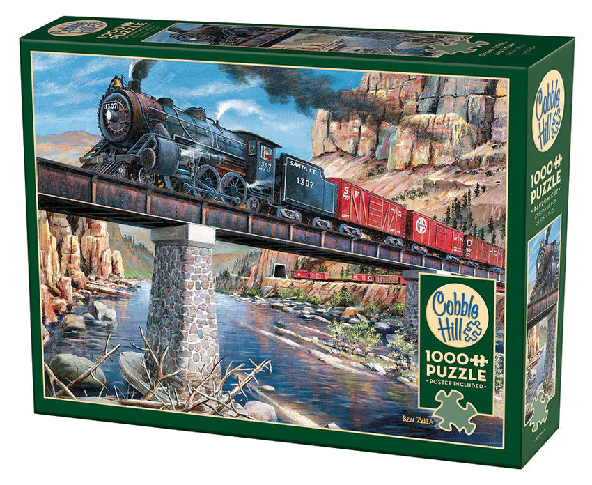 Cobble Hill: Stone Steel and Steam 1000pc Compact Puzzle