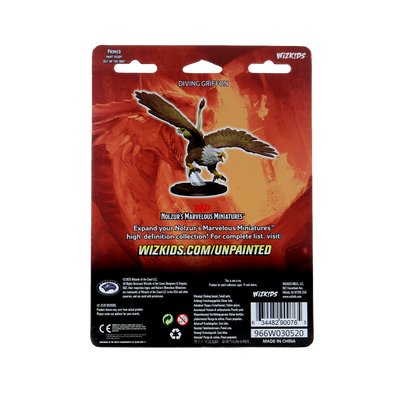 Role Playing Games, D&D Nolzur's Marvelous Miniatures: Diving Griffon