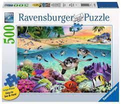 Race of the Baby Sea Turtles 500PC