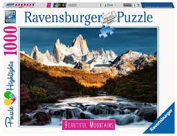 Jigsaw Puzzles, Mount Fitz Roy Patagonia 1000PC