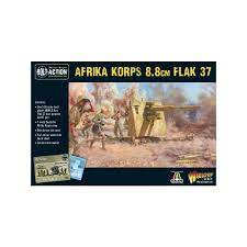 Miniatures, Afrika Korps 8.8cm Flak 37