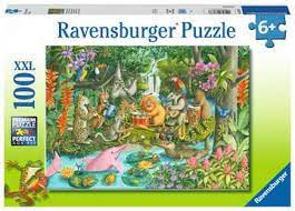 Jigsaw Puzzles, Rainforest River Band 100PC